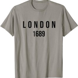 London 1689 T-Shirt for Reformed Baptists