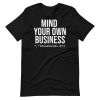 Mind Your Own Business - Scripture T-shirt - Image 2