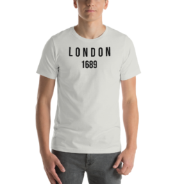 London 1689 T-Shirt for Reformed Baptists