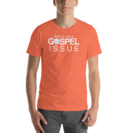 Golf is not a Gospel Issue – Short-Sleeve Unisex T-Shirt