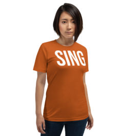 SING – Christian T-shirt