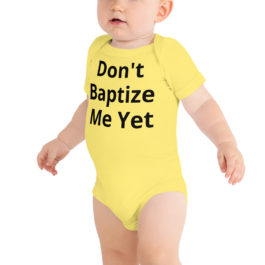 Credobaptist  Baby