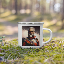 Captain Confederacy Enamel Mug