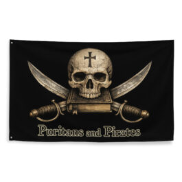 Puritans and Pirates Flag